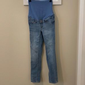 H&M maternity skinny ankle jeans